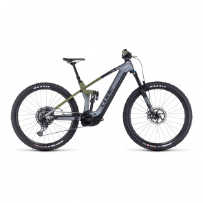 Cube Cube Stereo Hybrid 140 HPC TM 750 Elektrische Fiets flashgrey´n´olive 2023