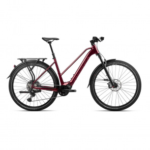 Orbea Orbea Kemen MID 10 Trapezium Elektrische Fiets Dark Red 2023