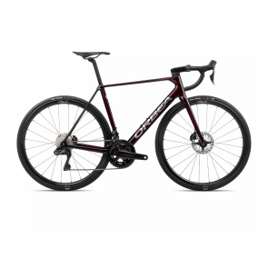 Orbea Orbea ORCA M20iTEAM Racefiets Wine Red - Titanium (Gloss) 2024