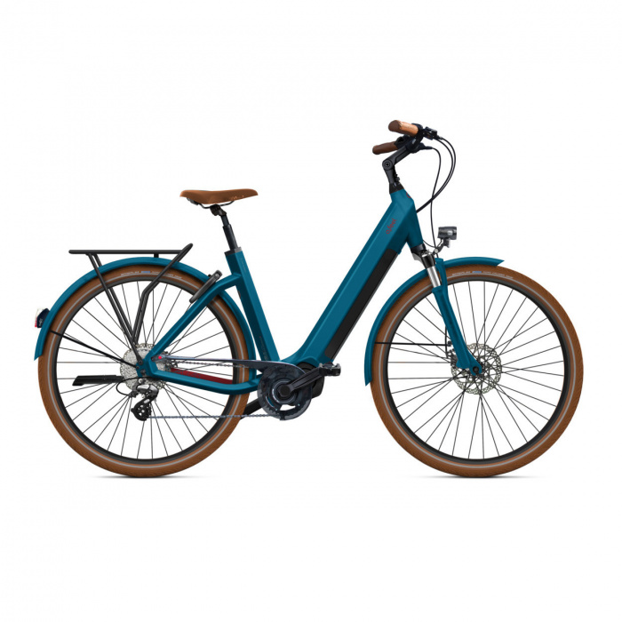 Velo electrique O2feel iSwan City Boost 6.1 Easy Entry Bleu Cobalt 2023 Bicyclic Specialiste du Velo et du Velo electrique