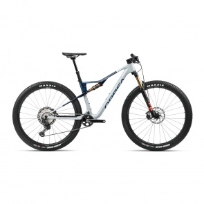 Orbea Orbea OIZ M10 MTB Halo Silver - Blue Carbon View 2024