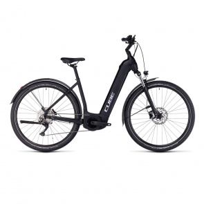 Cube Vélo électrique Cube Nuride Hybrid Pro 750 Allroad Easy Entry Black´n´metal 2024