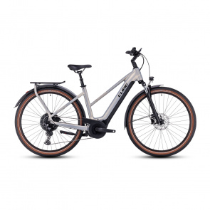 Cube Touring Hybrid Pro 500 Elektrische Fiets Zilver/Zwart 2023