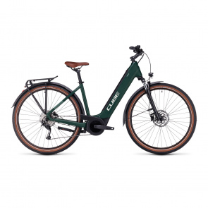 Cube Cube Touring Hybrid One 625 Easy Entry Elektrische Fiets Darkgreen´n´green 2023