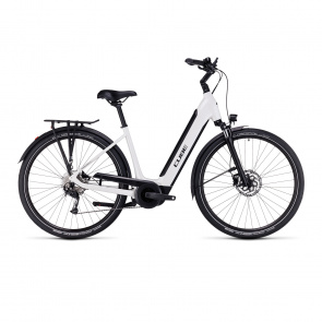 Cube Cube Supreme Sport Hybrid One 500 Easy Entry Elektrische Fiets White´n´black 2023