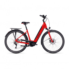 Cube Cube Supreme Sport Hybrid Pro 500 Easy Entry Elektrische Fiets red´n´black 2023