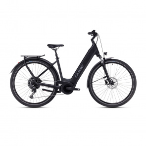 Cube Cube Touring Hybrid Pro 625 Easy Entry Elektrische Fiets Black´n´metal 2024