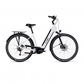 Cube Cube Supreme Sport Hybrid One 500 Easy Entry Elektrische Fiets White´n´black 2024