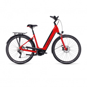 Cube Cube Supreme Sport Hybrid Pro 625 Easy Entry Elektrische Fiets red´n´black 2024