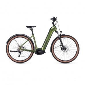 Cube Nuride Hybrid Pro Allroad 625 Elektrische Fiets Groen/Zwart 2023