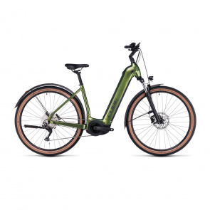 Vélo Electrique Cube Nuride Hybrid Pro Allroad 625 Vert/Noir 2023