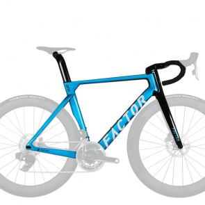 Factor Vélo de route Factor One Rolling chassis + Black Ink 60 Aqua 2022