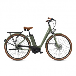 O2feel Vélo électrique O2feel iVog City Boost 6.1 Easy Entry Vert Jade 2025