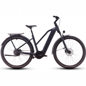 Cube Vélo électrique Cube Kathmandu Hybrid Comfort Pro 800 Trapèze night´n´chrome 2025