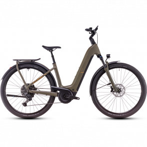 Cube Vélo électrique Cube Kathmandu Hybrid Pro 800 Easy Entry dustyolive´n´gold 2025