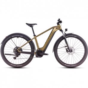 Cube Cube Reaction Hybrid Performance 625 Allroad Elektrische Fiets goldenlime´n´black 2025