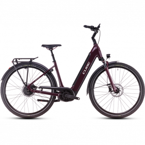 Cube Cube Supreme Hybrid Deluxe Pro 625 Easy Entry Elektrische Fiets amarone´n´grey 2025