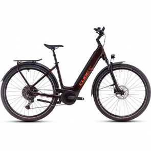 Cube Cube Touring Hybrid Pro 625 Easy Entry Elektrische Fiets cinnamon´n´orange 2025