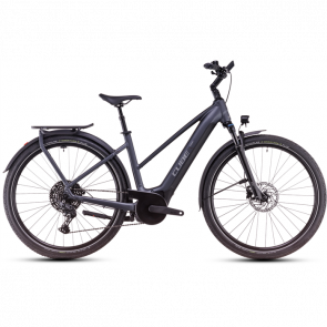 Cube Cube Touring Hybrid Pro 625 Trapezium Elektrische Fiets metallicgrey´n´chrome 2025