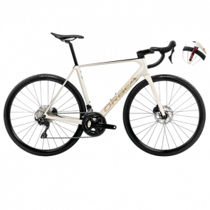 Orbea Orbea ORCA M30 Racefiets Ivory White - Burgundy - Vulca 2025