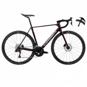 Orbea Orbea ORCA M35i Racefiets Wine Red - Titanium (Gloss) 2024