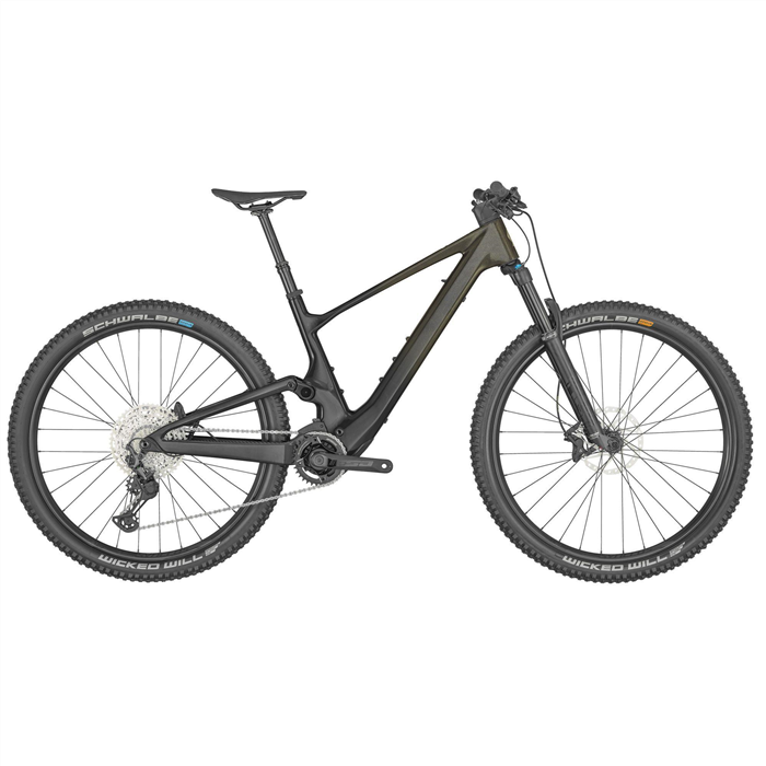 VTT electrique Scott Lumen eRide 910 Black Gold 2023 Bicyclic Specialiste du Velo et du Velo electrique