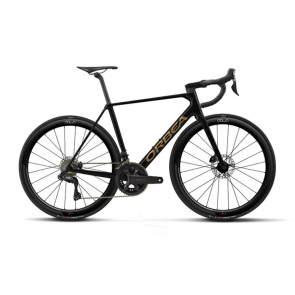 Orbea Orbea ORCA M20iTEAM Racefiets MyO Black - Metal. Golden Sand 2024