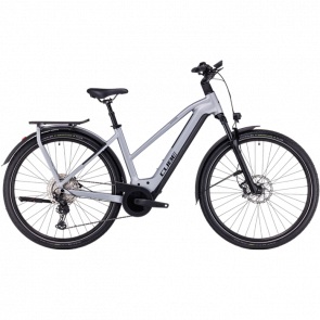 Cube Cube Kathmandu Hybrid SLX 750 Trapezium Elektrische Fiets Polarsilver´n´black 2024