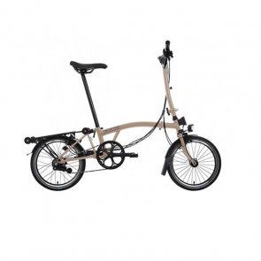 Brompton Brompton C Line Explore 6V High Vouwfiets Dune Sand 2024