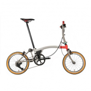 Brompton Brompton CHPT3 4th Edition Vouwfiets High-shine Gloss Winter Sky/Fi 2023