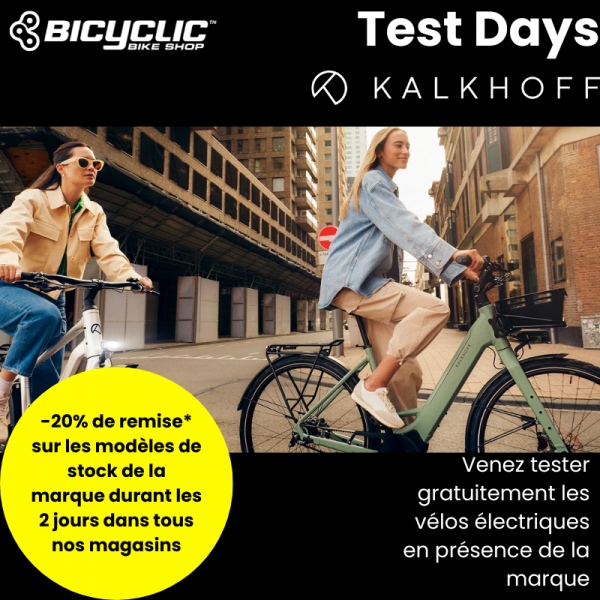 Test Days : Bicyclic Wavre X Kalkhoff