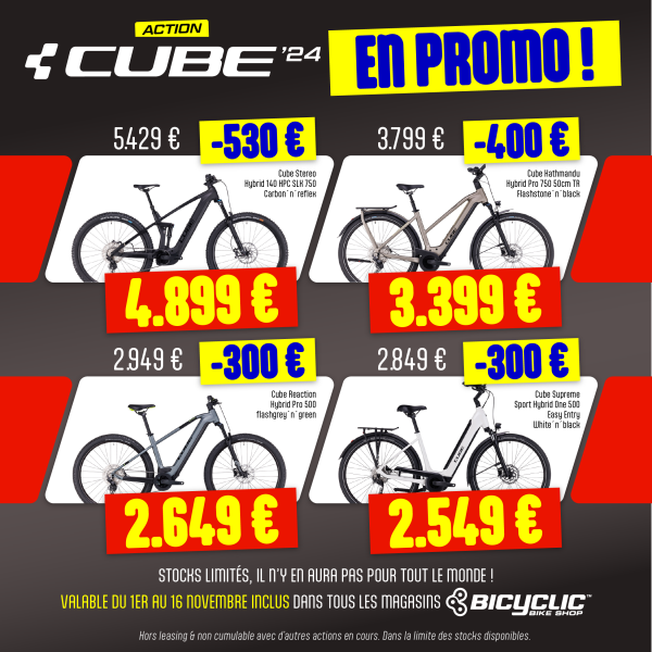 Cube 2024 en Promo FLASH !